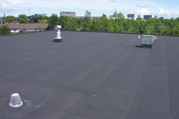 Flat Roof Installed on The West Bank